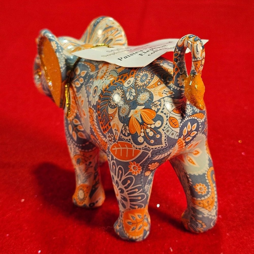 Stylish Sophistication of the Paisley Patterned Elephant Collection by Hamilton - Picture 6 of 10
